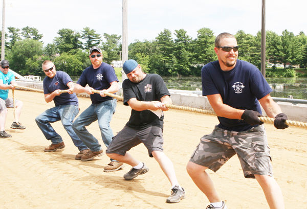 Firefighters turn into pullers